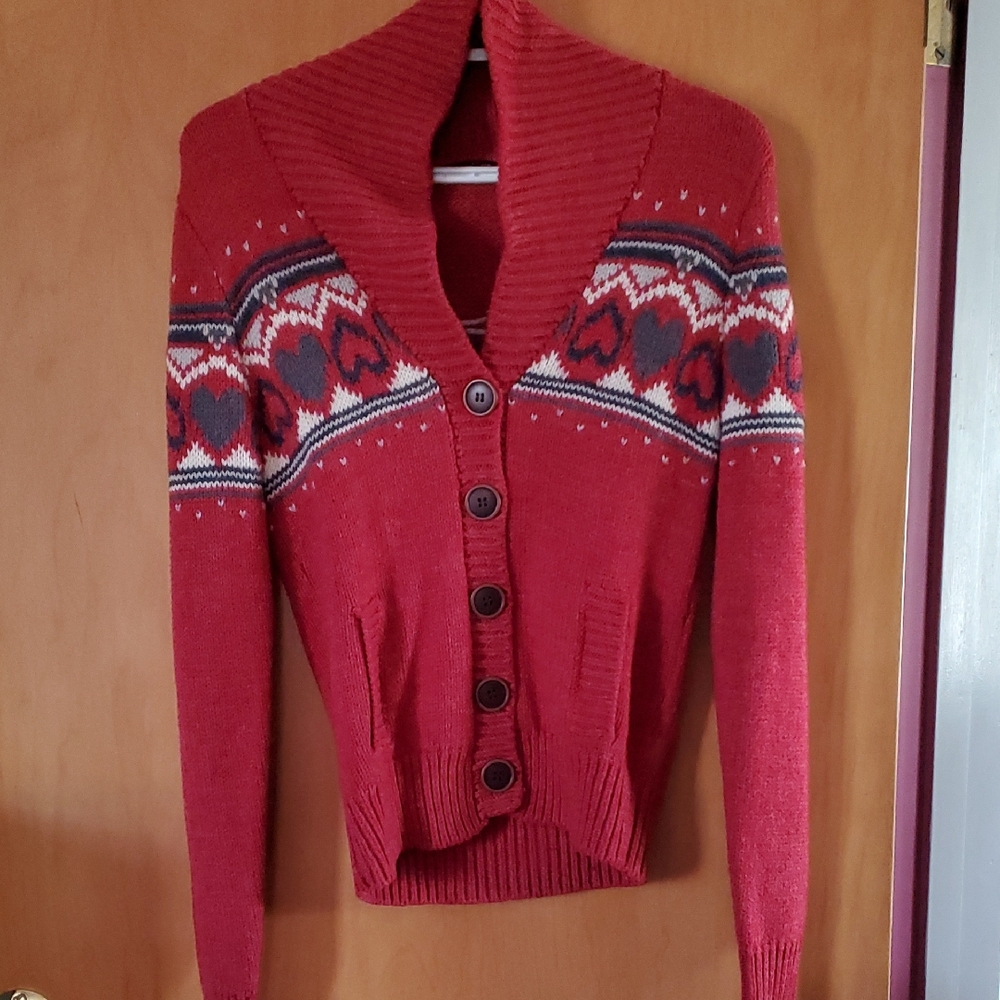 Bluenotes Red Sweater